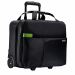 Trolley leggero con due tasche laterali principali spaziose e una piccola tasca anteriore. Consente di separare gli strumenti di lavoro dagli effetti personali. Trasporto confortevole a 2 ruote con sistema di scorrimento silenzioso e carrello di traino a 