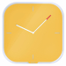 Orologio da parete silenzioso ideale per uffici, sale lettura, camere da letto. Vetro temperato di sicurezza da 4mm.  Design minimalista che permette di scrivere appunti o disegnare sul quadrante con il pennarello incluso.