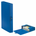 Scatola progetto EUROBOX realizzata in Presspan biverniciato da 1mm. Superficie esterna goffrata con effetto extra bright. Chiusura 1 bottone. Formato utile 25x35cm.