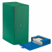 Scatola progetto EUROBOX realizzata in Presspan biverniciato da 1mm. Superficie esterna goffrata con effetto extra bright. Chiusura 1 bottone. Formato utile 25x35cm.