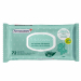 Salviette ad azione nutriente e idratante, detergono delicatamente la pelle del bambino. Contengono Aloe Vera e Olio di Mandorla dalle note proprietà idratanti e protettive, provenienti da agricoltura biologica. Senza alcool o siliconi.  Dermatologicament
