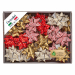 Stelle in nastro ecocarta in fantasie assortite natale.