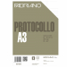 Carta protocollo A3 piegata in due (2 A4)  non filigranata prodotta con cellulosa di prima qualità. 100% di pura cellulosa E.C.F. acid-free, con riserva alcalina a garanzia di lunga conservazione.