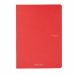 Quaderno con rilegatura a punto metallico, cucitura con 3 punti per ottenere una maggiore resistenza. Copertina in cartoncino da 290 g/m2. 40 fogli interni in carta da 90g m/2. Formato A4. Copertina di carta Sirio Denim tinta in pasta con una trama superf