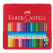 Matite colorate con sezione triangolare ergonomica. Fusto in legno certificato FSC. Zona grip con pallini antiscivolo per una presa sicura. Atossiche. Verniciatura a base d'acqua. Spazio sul fusto per scrivere il nome. Facilmente lavabili da pelle e tessu