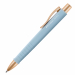 Penna a sfera a scatto Polyball con fusto triangolare ergonomico soft-touch e impugnatura antiscivolo. 
Punta in metallo. Nuovo refill XB per una scrittura più scorrevole. Inchiostro indelebile per documenti colore blu.