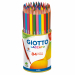 Pastello tondo lunghezza 18cm verniciato nel colore della mina. Mina diam. 3,3mm