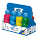 Tempera pronta a base acrilica appositamente studiata e realizzata per i bambini. Formula con una speciale resina che conferisce buona applicabilita' e facile stesura su vari supporti: vetro, plastica, legno, ecc. effetto vernice brillante. Il flacone e' 