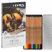 Set 12 matite colorate per uso professionale. Mina maggiorata da 3,7mm composta da pigmenti permanenti. Intensi e brillanti per sfumature e sottotoni infiniti.