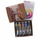 Colori a olio extrafini Primary Set comprende 5 tubetti da 20ml (colori primari, nero e bianco).
