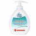 Sapone liquido disinfettante studiato per il lavaggio antisettico delle mani e della cute. Elimina il 99,99% dei batteri. Formulazione a pH eudermico che rispetta l’equilibrio della pelle. Adatto anche per i bambini. È presidio medico chirurgico. Capacità