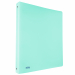 Realizzati in polipropilene opaco dai colori pastello con copertina flessibile. Disponibili in 5 colori: celeste, cipria, smeraldo, pesca e glicine. Formato interno 22x30 cm. Disponibili con meccanismo a 4 anelli tondi con Ø15mm e Ø30 mm. Made in Italy.