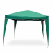 Gazebo Pop-Up ideale per il trasportto e per situazioni temporanee. Struttura pieghevole in acciaio con copertura in poliestere verde 160 gr/m² completo di borsa per il trasporto. Dimensioni: H270 x P300 x L300cm - peso 13kg.Articolo destinato ad esclusiv