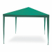 Struttura in tubolare di acciaio Ø 24 mm verniciato bianco con copertura in PE verde 110gr/m². Prodotto da assemblare. Dimensioni: H250 x P300 x L300cm - peso 8kg.Articolo destinato ad esclusivo uso domestico. Non adatto ad uso pubblico.