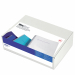 Scatola 100 dorsi metallo passo 3:1 34 anelli - dorso 5mm - bianco - GBC