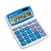 Display 8 cifre. Conversione valuta. 3 tasti memorie. Funzione %. Dimensioni: 50x106x136mm. Alimentazione solare/batterie.