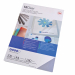 Pellicola PVC 0,30mm, formato A4 Hiclear 100 pezzi.