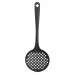 Schiumarola da cucina di colore nero. Materiale: nylon. Idoneo al contatto con gli alimenti. Può essere lavato in lavastoviglie.