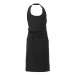 Grembiule Capri con 2 taschini portapenne, 2 tasche e allacciatura collo regolabile con bottoni. Misure: 81x122,5cm. Colore: nero. Taglia unica. 100% poliestere.