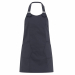 Grembiule Virginia con 2 tasche e allacciatura collo regolabile con fibbia. Colore: nero. Taglia unica. 65% poliestere e 35% cotone.