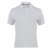 Polo uomo Jeff con collo e fondo maniche a costine, spacchi laterali e ricamo manica sinistra. Colore: bianco. Taglie disponibili dalla S alla 4XL. 100% poliammide. Slim fit. Tecnologia Fresh&Stretch che aumenta la traspirabilità e il comfort. Antistiro.