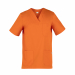 Casacca 100% cotone a maniche corte. Con un taschino applicato al petto sinistro e due tasche inferiori, 2 spacchetti laterali.  Ideale per abiente ospedaliero. Taglie disponibili: da XS -4XL. Slim Fit.