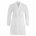 Vestaglia da donna in cotone con un taschino applicato al petto sinistro, chiusura centrale, due tasche inferiori, elastico ai polsi.Taglie disponibili: da XS a 3XL.