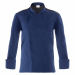 Giacca a maniche lunghe pratica e confortevole realizzata in poliestere cotone 200 gr/m² che garantisce colori brillanti e manutenzione semplice. Vestibilità Slim Fit, collo coreano, abbottonatura dalla tradizionale punta all’insù, taschino lato cuore ed 