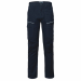 Pantalone da lavoro multitasca e multistagione in cotone twill elasticizzato, con elastici laterali e passanti in vita, chiusura con zip e bottone. Tasca laterale porta metro sulla gamba sinistra e tasca laterale chiusa con aletta e velcro su gamba destra