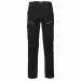 Pantalone da lavoro multitasca e multistagione in cotone twill elasticizzato, con elastici laterali e passanti in vita, chiusura con zip e bottone. Tasca laterale porta metro sulla gamba sinistra e tasca laterale chiusa con aletta e velcro su gamba destra