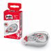I correttori roller Pritt Compact Flex sono sinonimo di maneggevolezza grazie alla loro forma ergonomica. L'involucro trasparente permette di vedere quando il nastro sta per terminare. E' dotato di frizione tendinastro. I correttori sono realizzati al 50%