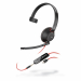 Plantronics Blackwire 5210 USB A cuffie monaurali con cavo USB A, cuscinetti similpelle
Connettiti e lavora in tutta facilità con Blackwire serie 5200, la nuova serie di cuffie Plantronics con connessione USB/USB-C e connettore da 3,5mm.
Blackwire serie 5