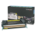 Toner giallo C736, X736, X738, alta capacitÓ return program