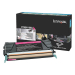 Toner magenta return program X746 X748