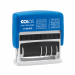 Timbro mini datario S120/WD polinomio autoinchiostrante. 12 diciture: RICEVUTO, RISPOSTO, PAGATO, FATTURATO, Trasm. Per fax, SCADENZA, ORDINATO, SPEDITO, REGISTRATO, VERIFICATO, EM@ILED, APPROVATO. Altezza caratteri 4mm. Tampone di ricambio E/12/2 (cod 48