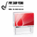 Timbro Printer 40 G7 autoinchiostante. Compatto con nuova montatura in ABS antiurto. Ampio spazio per individuazione del timbro. Dotato di tampone inchiostrato di colore nero. Personalizzabile su 6 righe con logo, indirizzo o altro testo. Area stampa 23x5