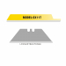 10 lame cutter trapezoidali per sx-792.