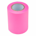 Rotolo in carta autoadesiva color fucsia neon e fessura che consente di strappare la lunghezza desiderata. Ricarica da 59mm x 10mt.