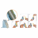 Set 8 tubi porta monete utilizzabili sui contamonete CM018 e CM020. Tubi pre-calibrati e facilmente removibili e riposizionabili per inserimento delle monete giÓ ordinate nei blister.