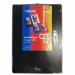 Portablocco A4 in PPL con molla in metallo. Colore: nero.