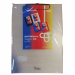 Portablocco A4 in PPL con molla in metallo. Colore: trasparente opaco