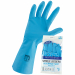 Guanto riusabile SINTETICO IN ACRILONITRILE e BUTADIENE POLIMERO, di forma anatomica per mano destra e sinistra. Protezione estesa oltre il polso e sovrapponibile alla manica. Senza felpatura, lavabile anche internamente per uso ripetuto. Ottima sensibili