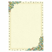 Diploma in carta pergamena da 160gr avorio con stampa offset con decoro in oro in polvere.