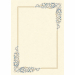 Diploma in carta pergamena da 160gr avorio con stampa offset con decoro in oro in polvere. Il diploma può essere stampato in orizzontale o in verticale.