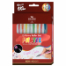 Astuccio con 10 roller con punta in metallo. Fusto trasparente e clip colorata dello stesso colore dell'inchiostro.
Colore inchiostro: pastel.