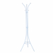 In acciaio verniciato bianco. Altezza 175cm.