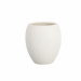 Accessori per il bagno in ceramica effetto gomma, con finitura bianca