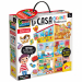 Una casa gigante con tante cose da mettere nel posto giusto. E sul retro scopri tante paroline e impara a leggere! Un gioco che prevede un’attività di classificazione e manipolazione tattile, in linea con il metodo Montessori. Dimensioni 70x100cm. Età con