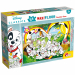 Puzzle maxi 24pz, da pavimento. Dimensioni: 70x50cm. Età consigliata: 3+