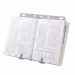 Leggio Book-lift progettato per sorreggere libri e manuali. Utilizzabile con libri e documenti fino al formato A3. Colore silver. Dimensioni: 24,4x29,6x13cm.